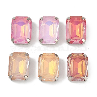 Латунные стеклянные стразы пришивные стразы RGLA-B004-10B-P-1