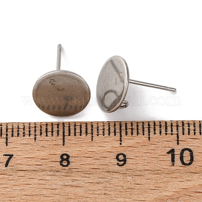 Фурнитура для сережек-гвоздиков из нержавеющей стали марки 304 STAS-C043-25P-1