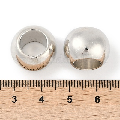 Пластиковые круглые бусины ccb ALUM-U001-07B-11-1