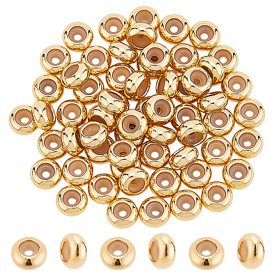 Латунные бусины KK-GO0002-01G-02-1