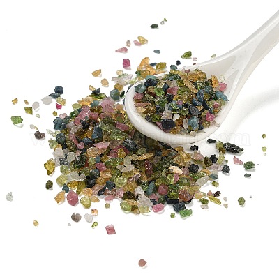 Натуральный турмалин чип бусины G-B101-01-1