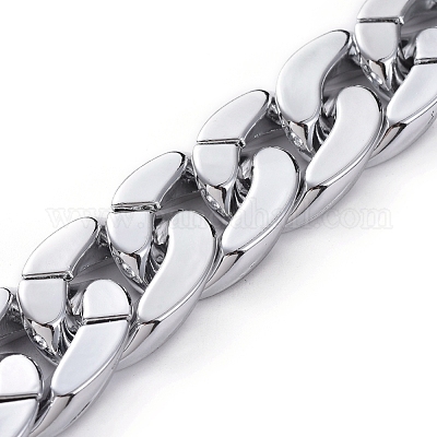 Пластиковые цепочки ручной работы&nbsp;AJEW-JB00525-03-1