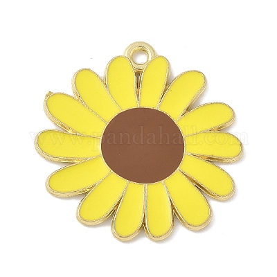 Эмалевые подвески из сплава на тему пчел FIND-M083-06G-G-1