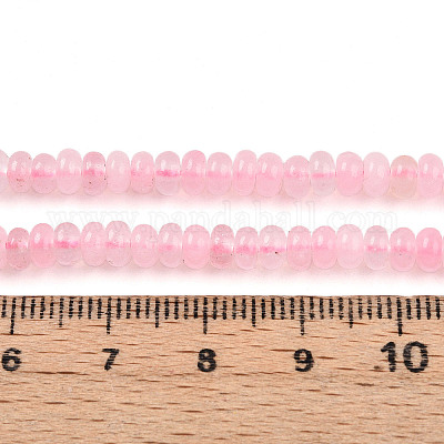 Окрашенные природные белый нефрит бисер пряди G-T139-57A-14-1