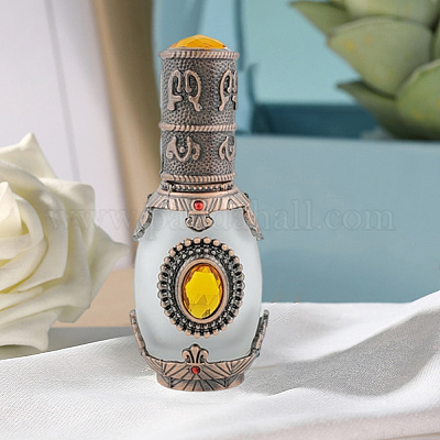 1 шт. 15 мл ретро пустые стеклянные флаконы-капельницы AJEW-DJ0004-54-1