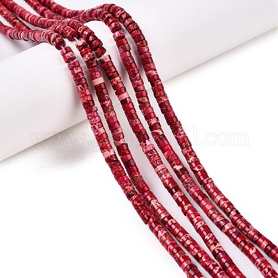 Натуральные имперские нитки из яшмы G-T138-198F-1