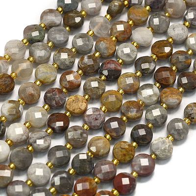 Натуральные гоби-агат нити G-K389-B72-01-1