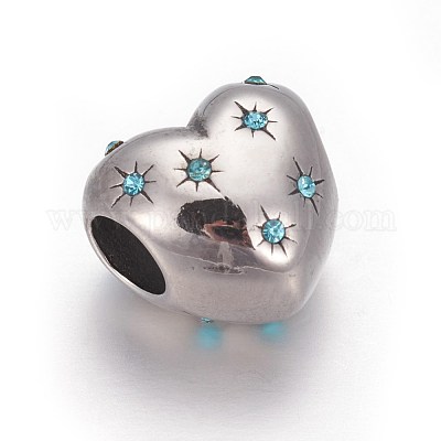 Европейские бусины из нержавеющей стали 304 OPDL-L013-20A-1