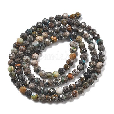 Хубэй природных бирюзовый бисер нитей G-G140-A05-05-1