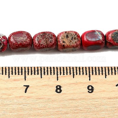 Натуральные имперские нитки из яшмы G-E444-54-01-1