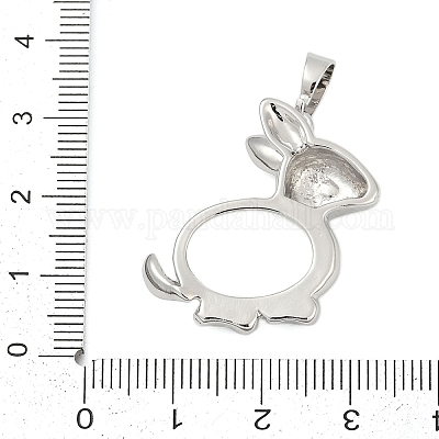 Сеттинги для кулона (кабошонов) KK-S521-17B-P-1