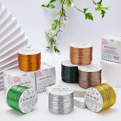 Матовый круглый алюминиевый провод AW-BC0003-30E-0.8mm-1