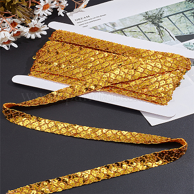 5м пластиковых бусинок-пайеток&nbsp;OCOR-LP0001-22A-1