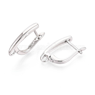 Латунная фурнитура для хооп серег KK-N267-23B-P-1