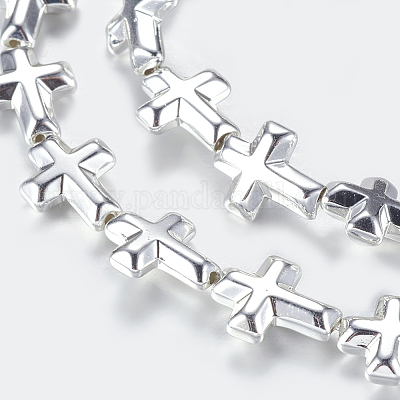 Немагнитные синтетический гематит бисер пряди G-P338-23A-8x10mm-S-1