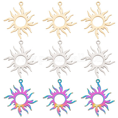 18pcs Valentine's Day Charms Enamel Rose Flower Charm Pendant Valentine Charms for Jewelry Making Charms DIY Earrings Necklace Brcaelets,one-size