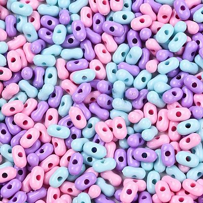 Непрозрачные акриловые бусины MACR-T048-02M-13-1