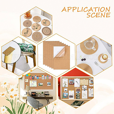 Изоляционные листы из пробки&nbsp;DIY-BC0009-21-1