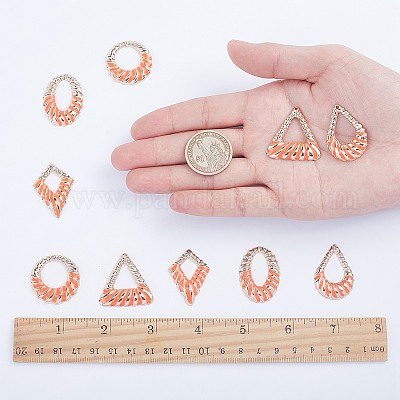 Кулоны с эмалью из железа IFIN-SC0001-13B-RS-1