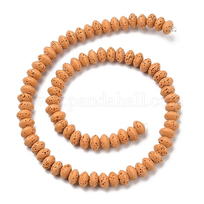 Синтетические бусины из лавы G-B087-02A-02-1