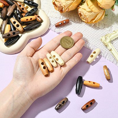 160 шт. 16 стиля кнопок из натурального дерева FIND-CJ0004-42-1