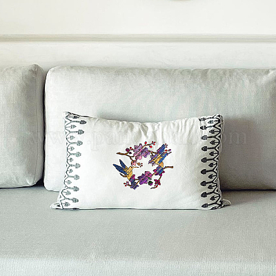 4 лист 11.6x8.2-дюймовых рисунков вышивки палочками и стежками DIY-WH0455-039-1