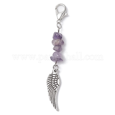 Подвески из натуральных и синтетических драгоценных камней HJEW-JM01147-1