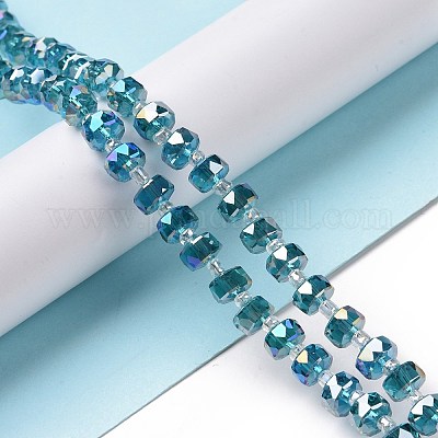 Гальванизируйте прозрачное стекло бисер нитей EGLA-H101-03B-1