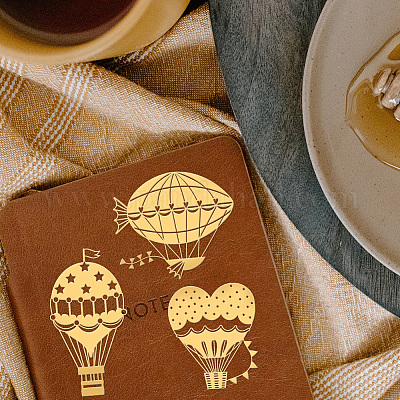 Никелевые декоративные наклейки DIY-WH0450-064-1