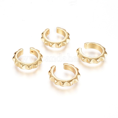 Латунные ушные манжеты KK-G389-36G-1