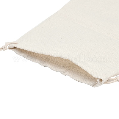 Прямоугольные холщовые упаковочные пакеты OP-K003-15x22-01-1