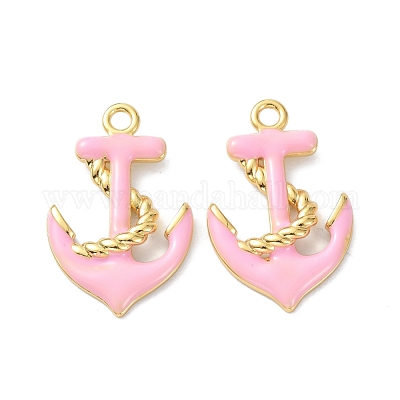 Кулоны из экологически чистой латуни с эмалью STAS-C031-01G-02-1