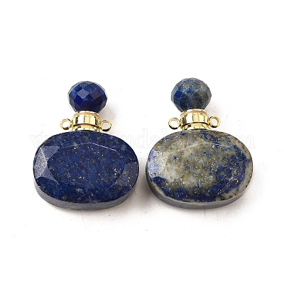 Подвески для флаконов духов из натурального лазурита G-L623-07G-03-1