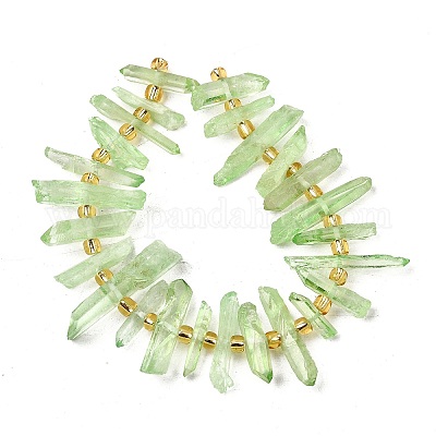 Природных кристаллов кварца бисер нитей G-F800-C14-1