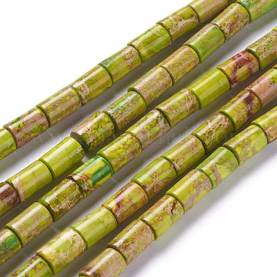 Натуральные имперские нитки из яшмы G-P444-04D-1