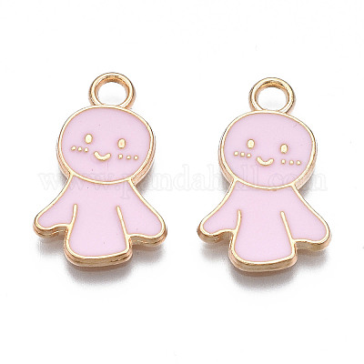 Подвески из эмали и сплава ENAM-Q446-003C-RS-1