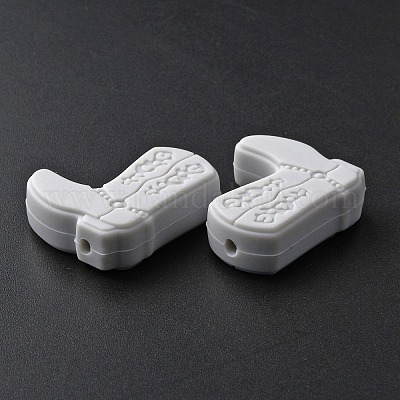 Силиконовые бусины SIL-WH0001-51I-1