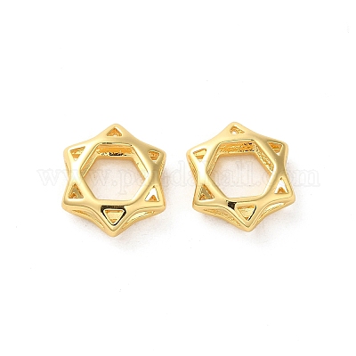 Латунные бусины KK-H461-07A-G-1