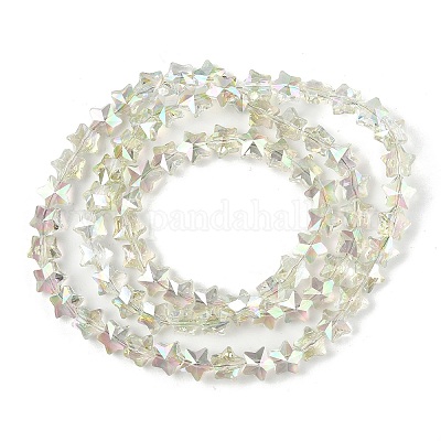 Гальванизируйте прозрачное стекло бисер нитей EGLA-U004-03A-HP06-1