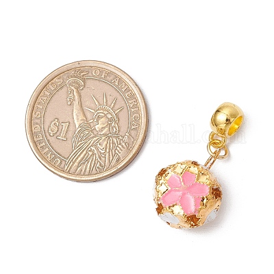 6 шт. железные эмалевые подвески PALLOY-JF03973-1