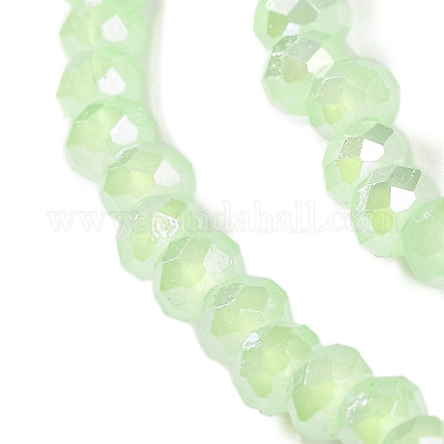 Запекание гальванических нитей стеклянных бусин DGLA-A039-J4mm-B10-1