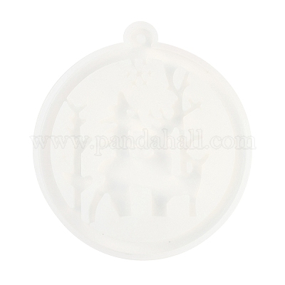 Рождественские силиконовые Молды для подвесок SIL-U003-02A-1