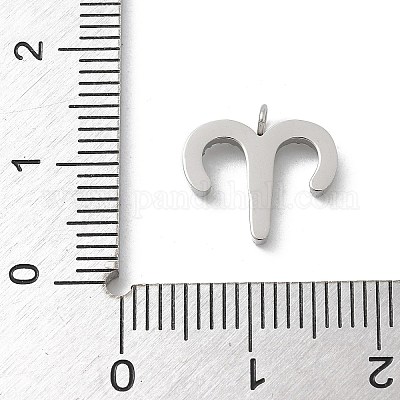 Подвески из нержавеющей стали 304 с микропаве из кубического циркония STAS-Z107-09P-02-1