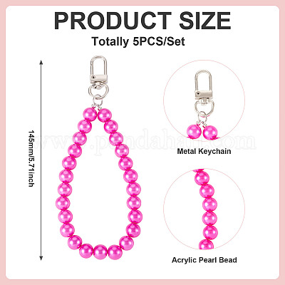 Акриловые подвесные украшения HJEW-TAC0061-1