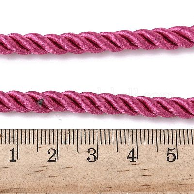 Изготовление ожерелья из нейлонового витого шнура толщиной 5 мм FIND-G096-01G-17-1
