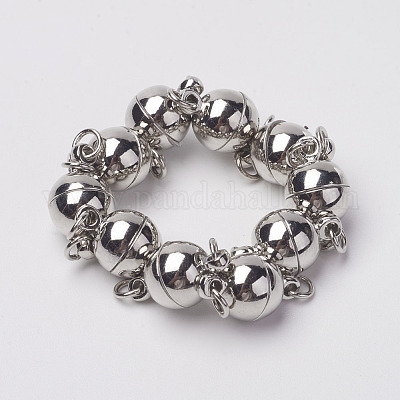 Латунные магнитные застежки с петлями KK-MC021-N-NF-1