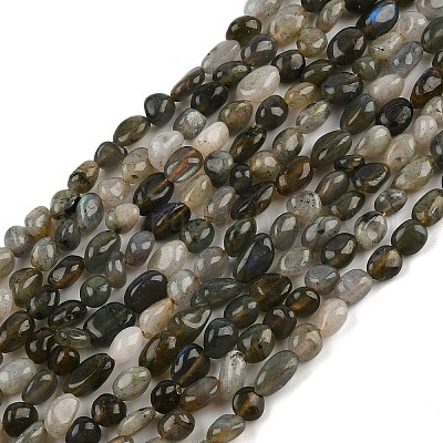 Природные лабрадорита бисер нитей G-C250-03-1