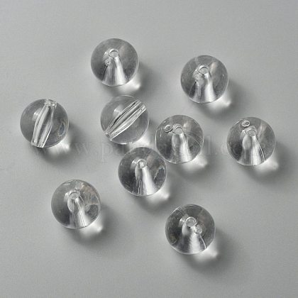 Abalorios de acrílico transparentes X-PL530-1
