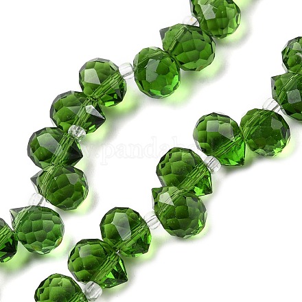 Прозрачные стеклянные бусины GLAA-Z017-01A-1