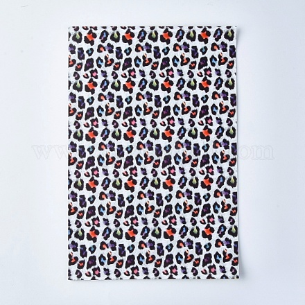 PU Leather Self-adhesive Fabric Sheet X-DIY-WH0162-16A-1